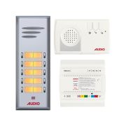 Audio Basic Serisi 9 Dairelik Kapıcısız Diafon Sistemi e-kde12-9d
