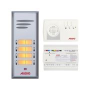 Audio Basic Serisi 7 Dairelik Kapıcılı Diafon Sistemi e-kd310-7d