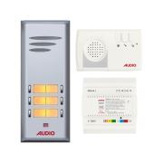 Audio Basic Serisi 6 Dairelik Kapıcısız Diafon Sistemi e-kd200-6d