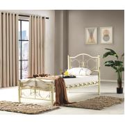 Avensis Pero Tek Kişilik Karyola Krem 90x200 cm