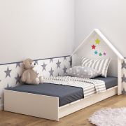 Fly Capella Montessori Başlıklı Karyola