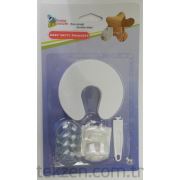 Home Puzzle Çocuk Güvenlik Seti (4 Köşe Koruyucu - 2 Emniyet Prizi - 1 Koruyucu Stoper) -BH07
