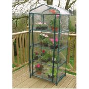 İntermas 5010250 - Şeffaf Portatif Sera 4 katlı 69x49x157 cm th56h