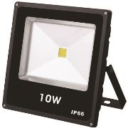 Tekzen Led Projektör 10 W Siyah Kasa Cob